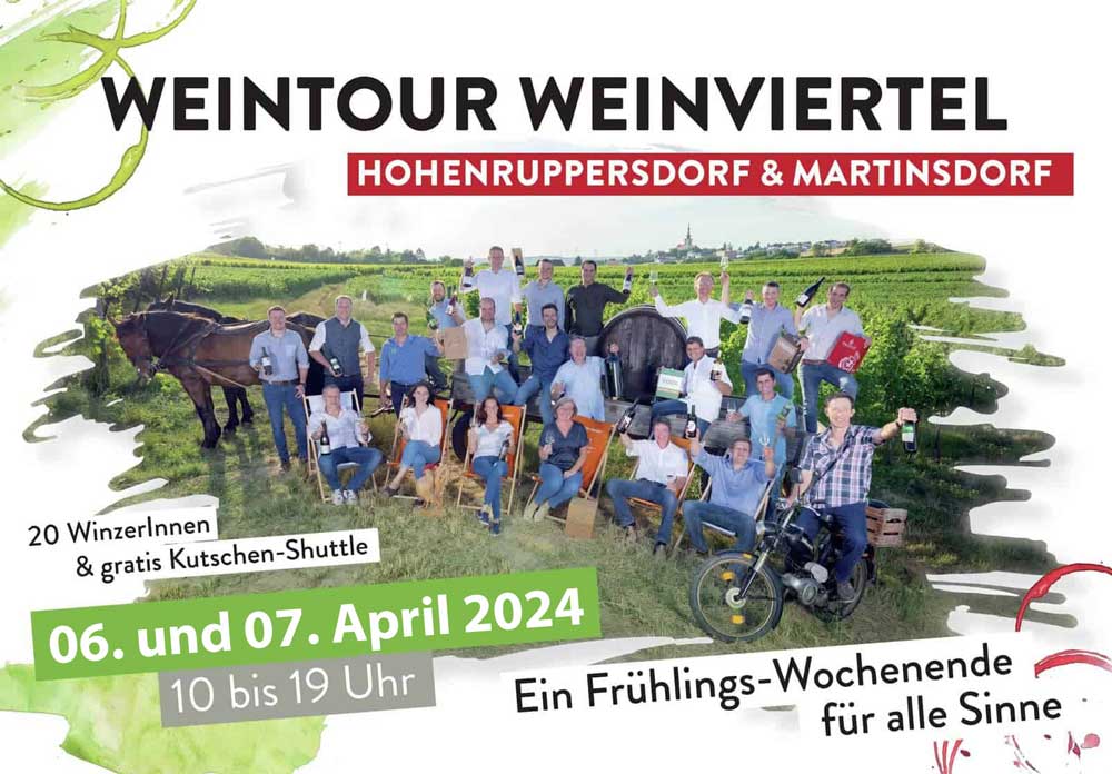 Wine tour Hohenruppersdorf