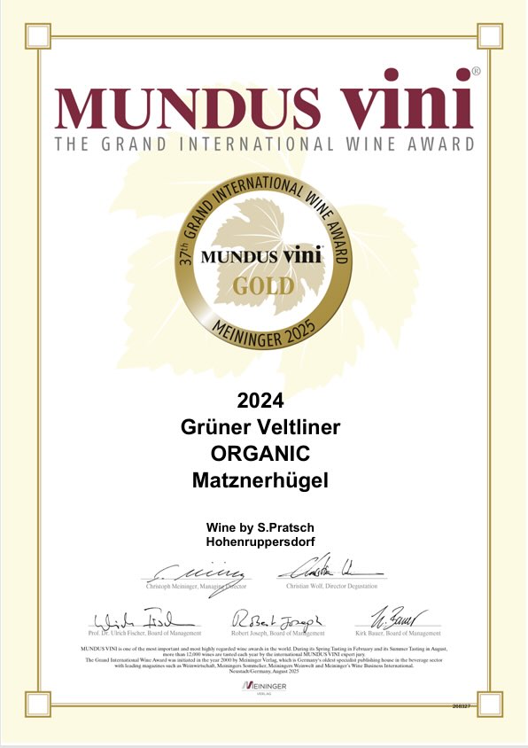 Mundus-vini-Gold-Matznerhuegel