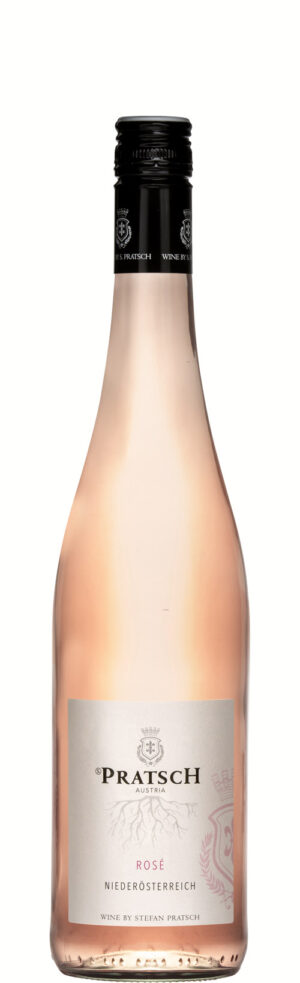 Rosé wine bottle - by S. Pratsch