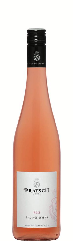 Rosé wine bottle - by S. Pratsch