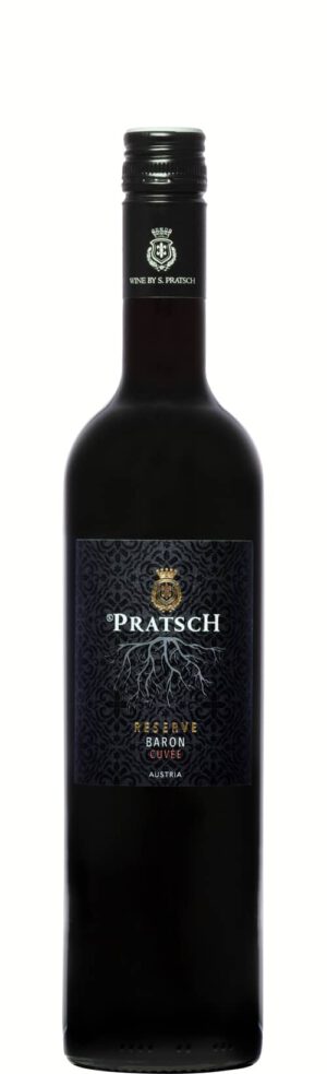 Wine bottle red wine Cuvée Baron - by S. Pratsch